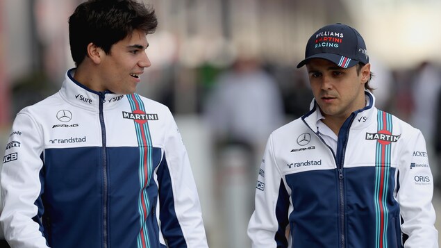 Lance Stroll et Felipe Massa Lance Stroll et Felipe Massa