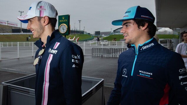 Esteban Ocon et Lance Stroll à Suzuka Esteban Ocon et Lance Stroll à Suzuka