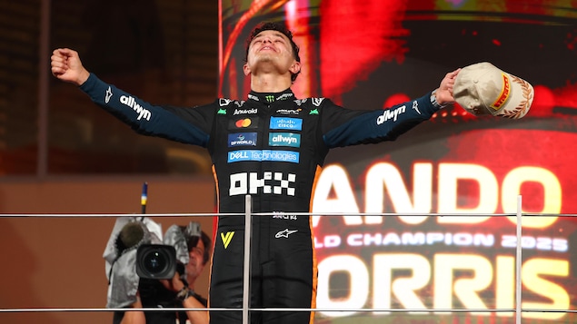 Lando Norris champion du monde grâce à sa 3e place à Abou Dhabi
