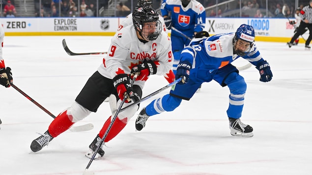 Un deuxième gain pour le Canada à la Coupe Hlinka-Gretzky