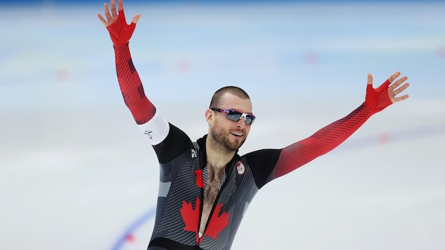 Laurent Dubreuil gagne l’argent au 500 m en finale de la Coupe du monde