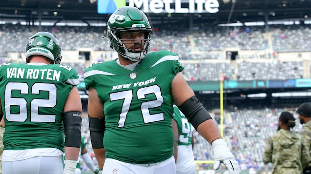 Rejouer avec les Jets, une « bénédiction » pour Laurent Duvernay-Tardif