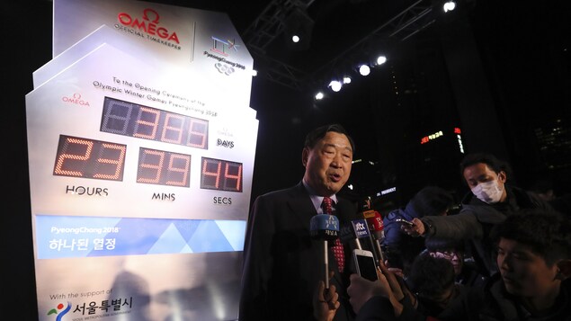 Lee Hee-beom, le président du Comité organisateur des JO de 2018 Lee Hee-beom, le président du Comité organisateur des JO de 2018
