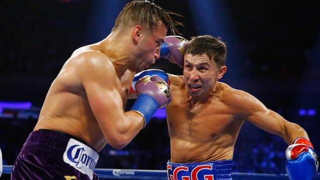 David Lemieux et Gennady Golovkin David Lemieux et Gennady Golovkin