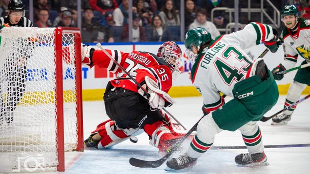 Les Remparts perdent un premier match en séries, les Mooseheads créent l’égalité