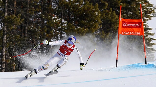 Lindsey Vonn à Lake Louise Lindsey Vonn à Lake Louise