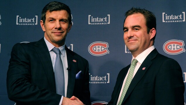 Marc Bergevin a été nommé directeur général du Canadien de Montréal par Geoff Molson en 2012.