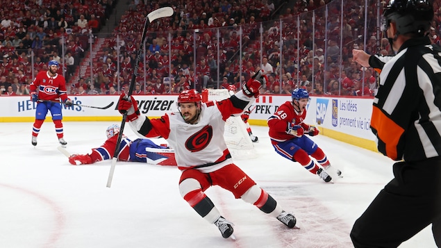 Les Hurricanes poussent le Canadien au bord du précipice
