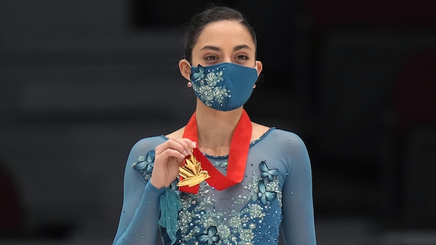 La jeune Madeline Schizas triomphe aux Championnats canadiens de patinage artistique