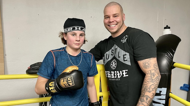 Malik Villeneuve-Laplante marche dans les pas de son père Pascal