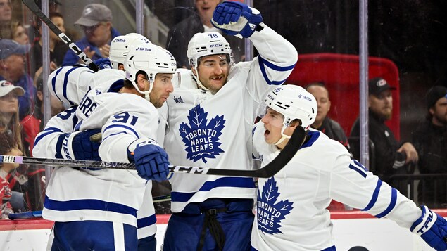 Troisième victoire d’affilée pour les Maple Leafs