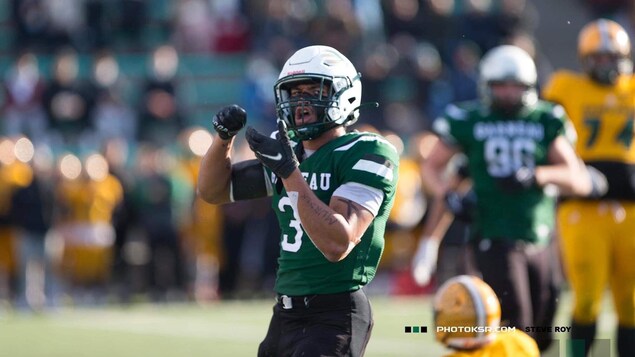 « Affamé », Marc Djonay Rondeau veut réussir comme footballeur et comme rappeur
