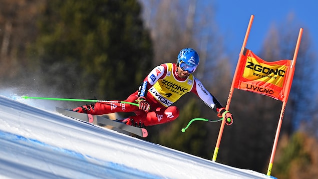 Victoire surprise de l’Autrichien Marco Schwarz au super-G de Livigno