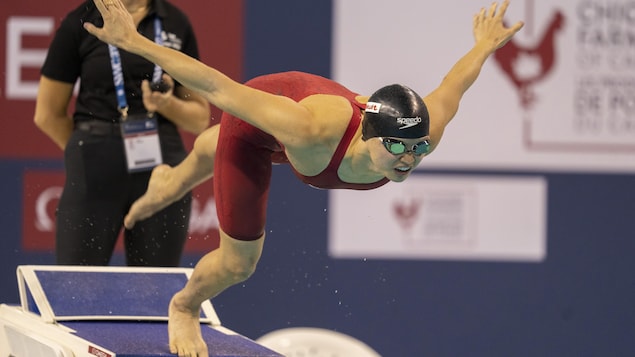 L’or et un record canadien pour Maggie Mac Neil à Toronto