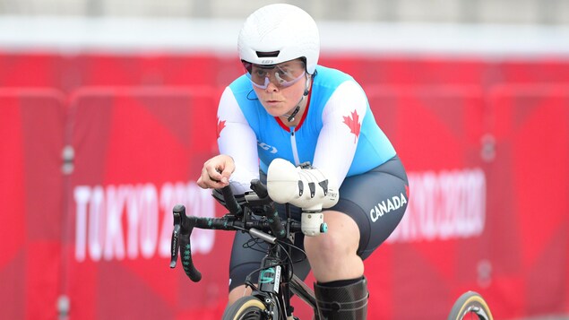 Vedette locale, Marie-Ève Croteau privée de la Coupe du monde de paracyclisme de Québec