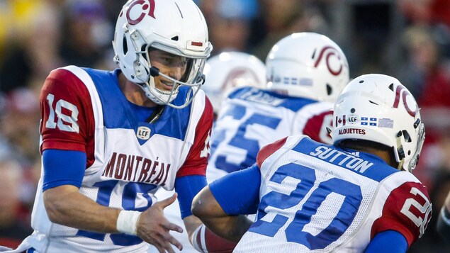 Matthew Shiltz (no 18) et Tyrell Sutton (no 20) Matthew Shiltz (no 18) et Tyrell Sutton (no 20)