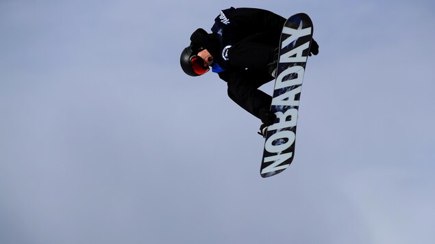 Maxence Parrot à Copper Mountain en décembre 2016