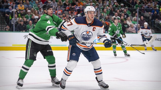 McDavid blanchi, les Oilers battus à Dallas