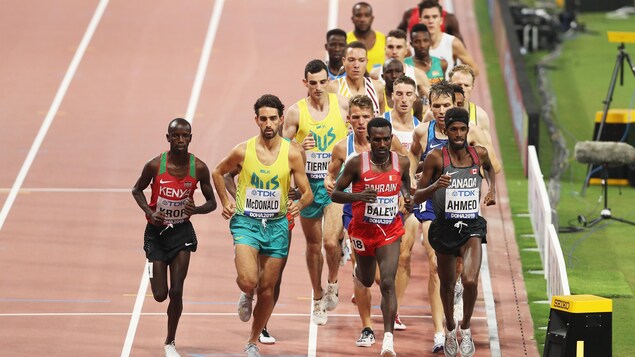 Mohammed Ahmed a assuré sa place en finale de l’épreuve des 5000 m.
