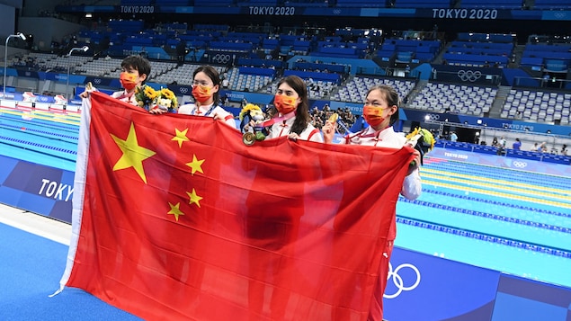 中國泳隊。