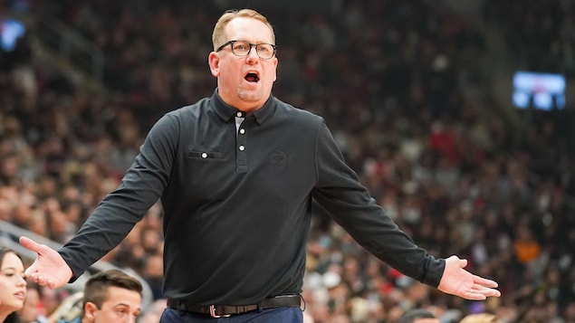 Les Raptors congédient leur entraîneur Nick Nurse