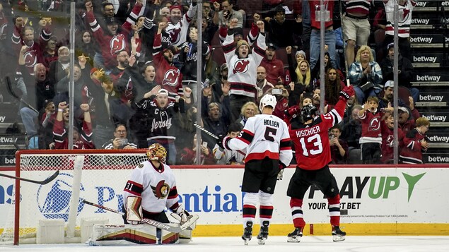 Une 8e victoire d’affilée pour les Devils, une 7e défaite de suite pour Ottawa