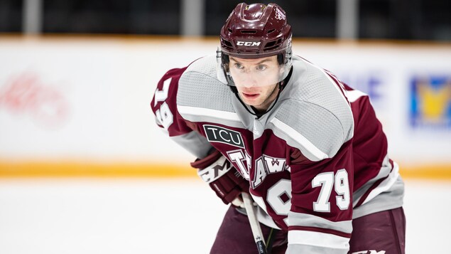 Plus de 700 jours sans match, le parcours de Nicolas Ouellet avec les Gee-Gees