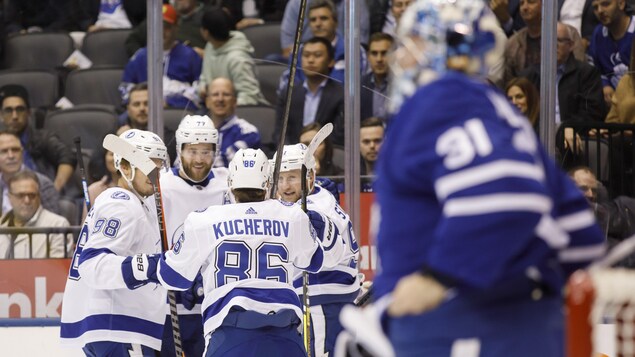 Kucherov Et Le Lightning Dominent Les Maple Leafs | Radio-Canada