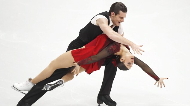 Nikolaj Sorensen et sa partenaire Laurence Fournier Beaudry