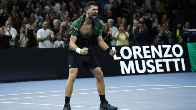 Djokovic bat Musetti et envoie Félix Auger-Aliassime aux finales de l’ATP
