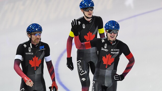 L’équipe masculine canadienne de poursuite décroche l'or à Calgary