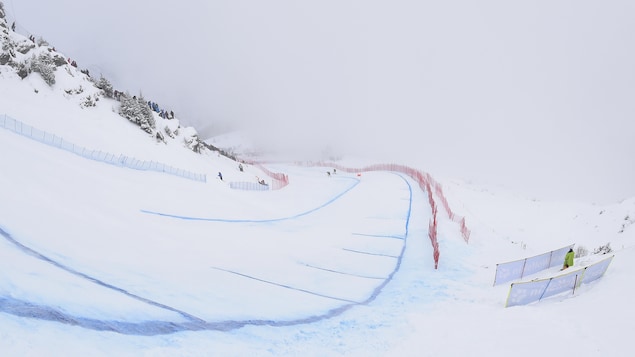 Une piste de ski Une piste de ski