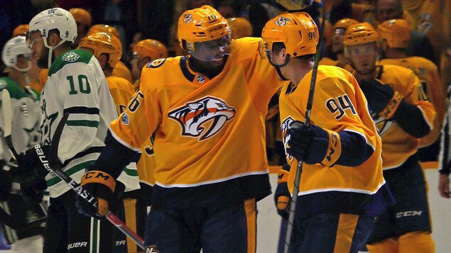 PK Subban et Samuel Girard PK Subban et Samuel Girard
