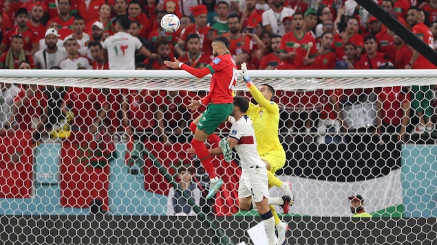 Morocco is the first African country in the semi-finals of the World Cup