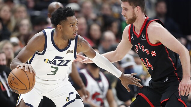 Les Raptors s’inclinent devant le Jazz