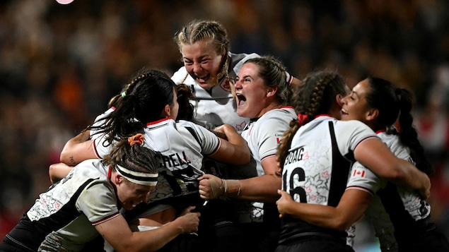 Les Canadiennes en finale à la Coupe du monde de rugby