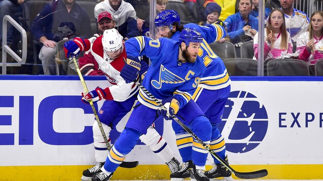 Les Blues envoient leur capitaine Ryan O’Reilly à Toronto