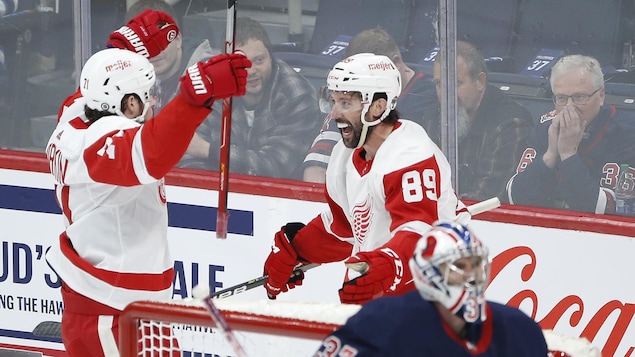 Sam Gagner obtient son 500e point dans une victoire des Red Wings sur les Jets