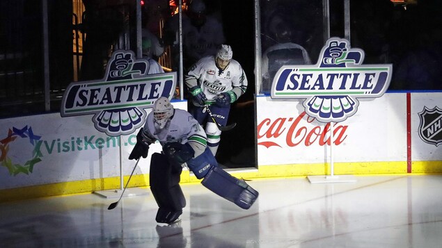 Le début d'un match des Thunderbirds de Seattle en 2018 Le début d'un match des Thunderbirds de Seattle en 2018