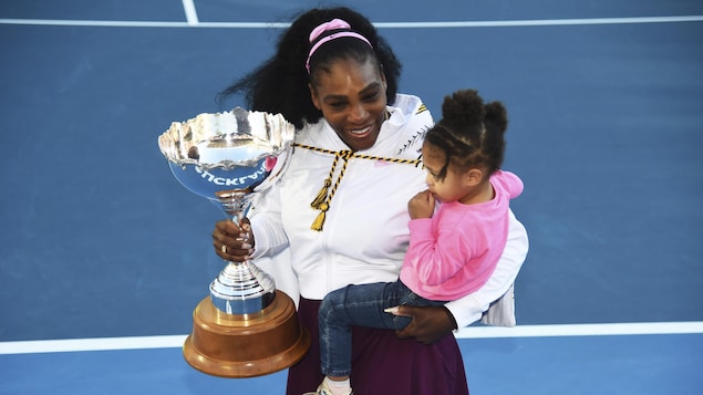 Serena Williams avec sa fille Alexis Olympia Ohanian