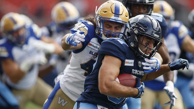 Shayne Gauthier au coeur des succès défensifs des Blue Bombers