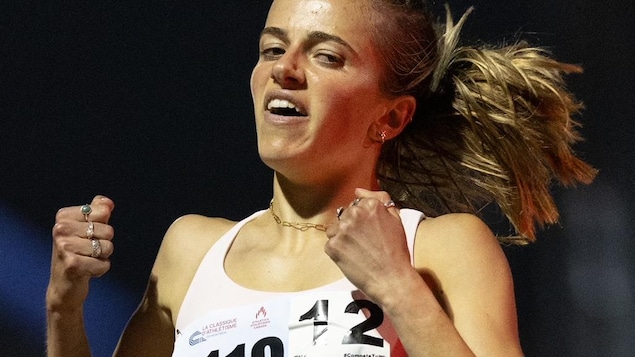 Simone Plourde établit un record québécois à la Classique d’athlétisme de Montréal