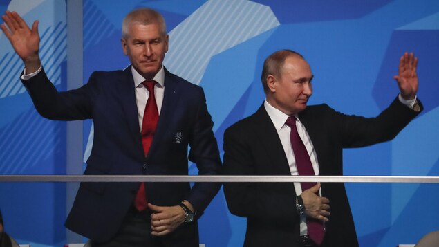 Oleg Matytsin et Vladimir Poutine