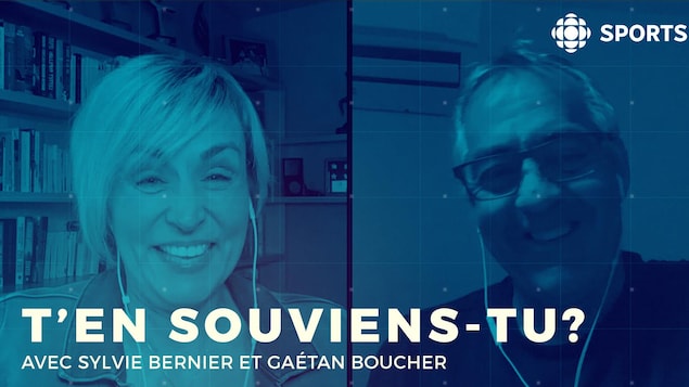 Sylvie Bernier avec Gaétan Boucher