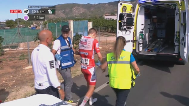 Tadej Pogacar chute et abandonne le Tour d’Espagne