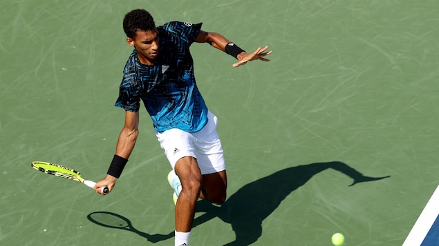 A player qualified in the first round for Auger-Aliassime in New York