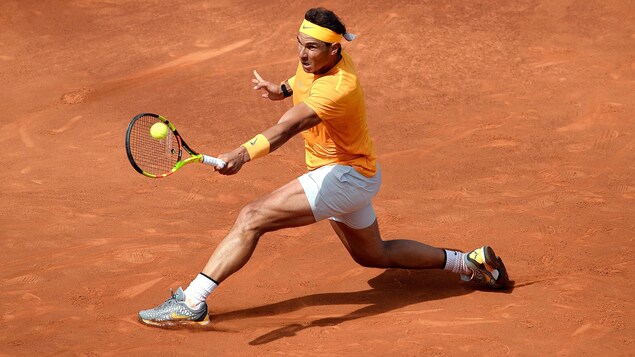 Rafael Nadal en action à Barcelone Rafael Nadal en action à Barcelone