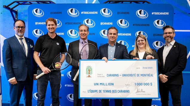 Un million pour garder les joueurs de tennis d’ici à Montréal