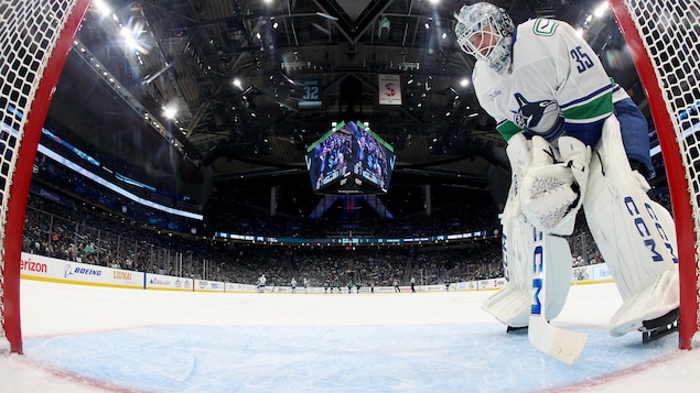 La saison du gardien des Canucks, Thatcher Demko, est terminée