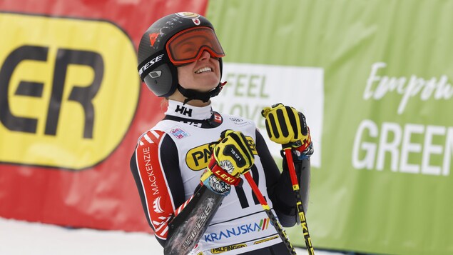 Valérie Grenier remporte le premier slalom géant de sa carrière